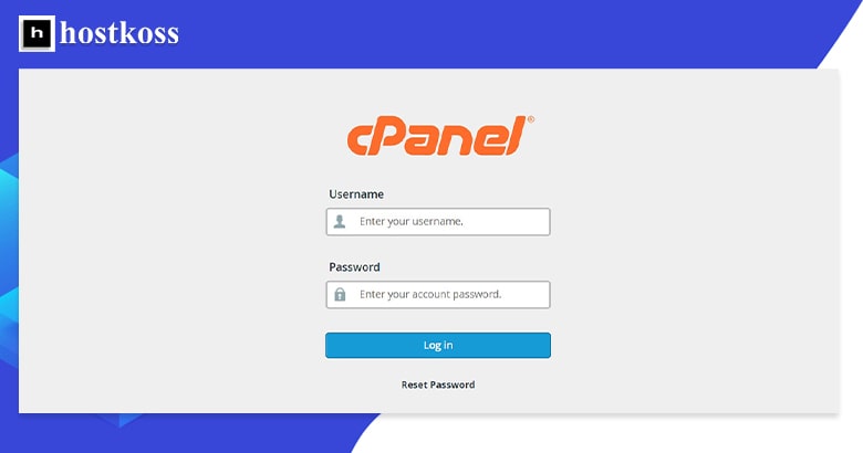 cPanel-login-page