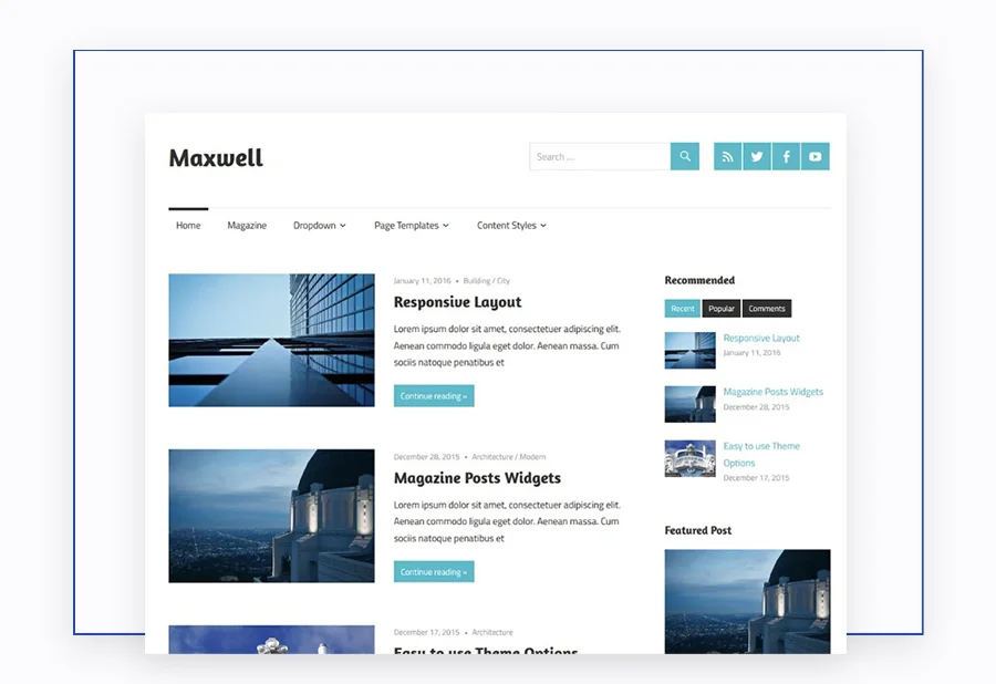 6.maxwell-freie-wordpress-blog-themes