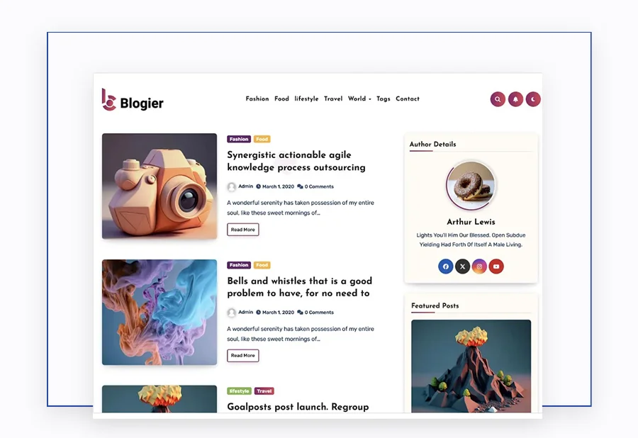 8.blogier-gratis-wordpress-blog-temaer