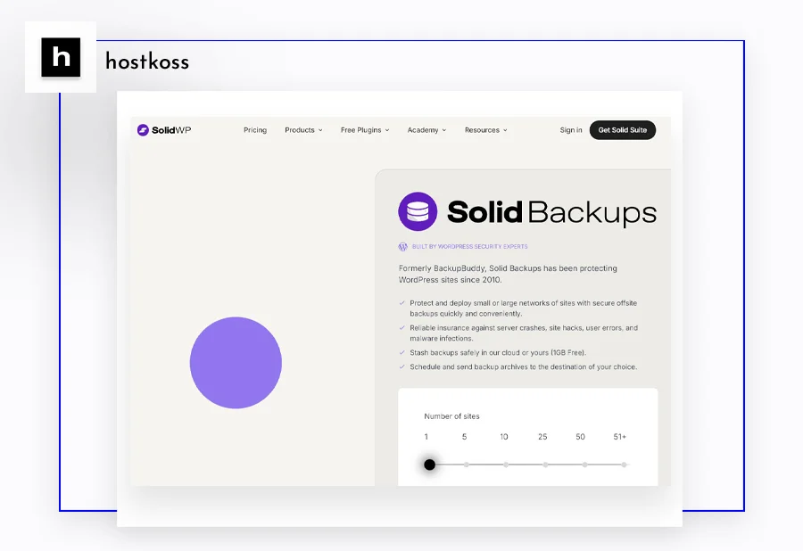 Solide Backups